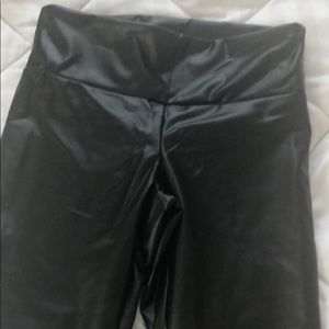 Leather leggings size S